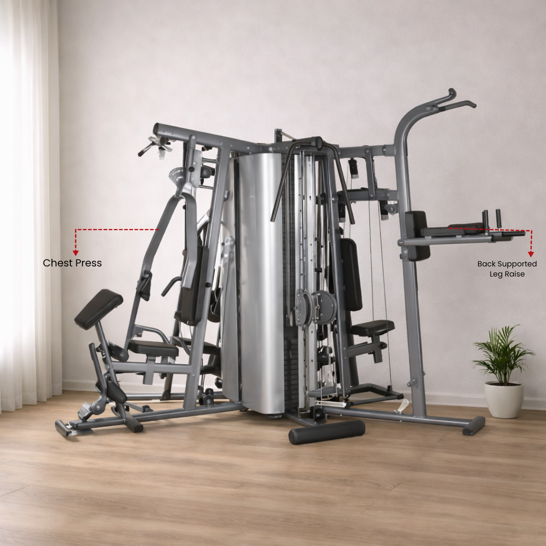 AF-2000 6 Station Multi Gym Machine - Image 2