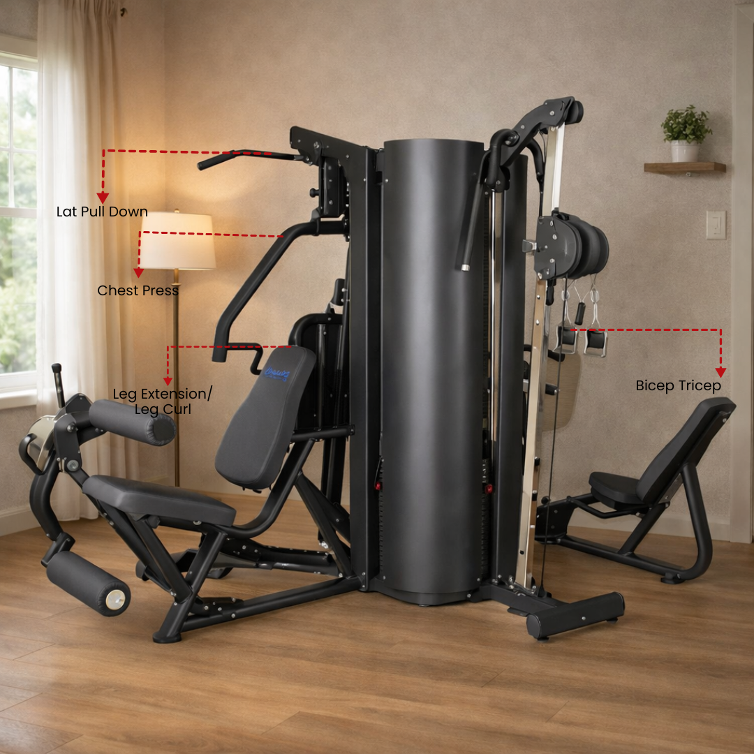 AF-304 4 Station Multi Gym Machine - Image 2