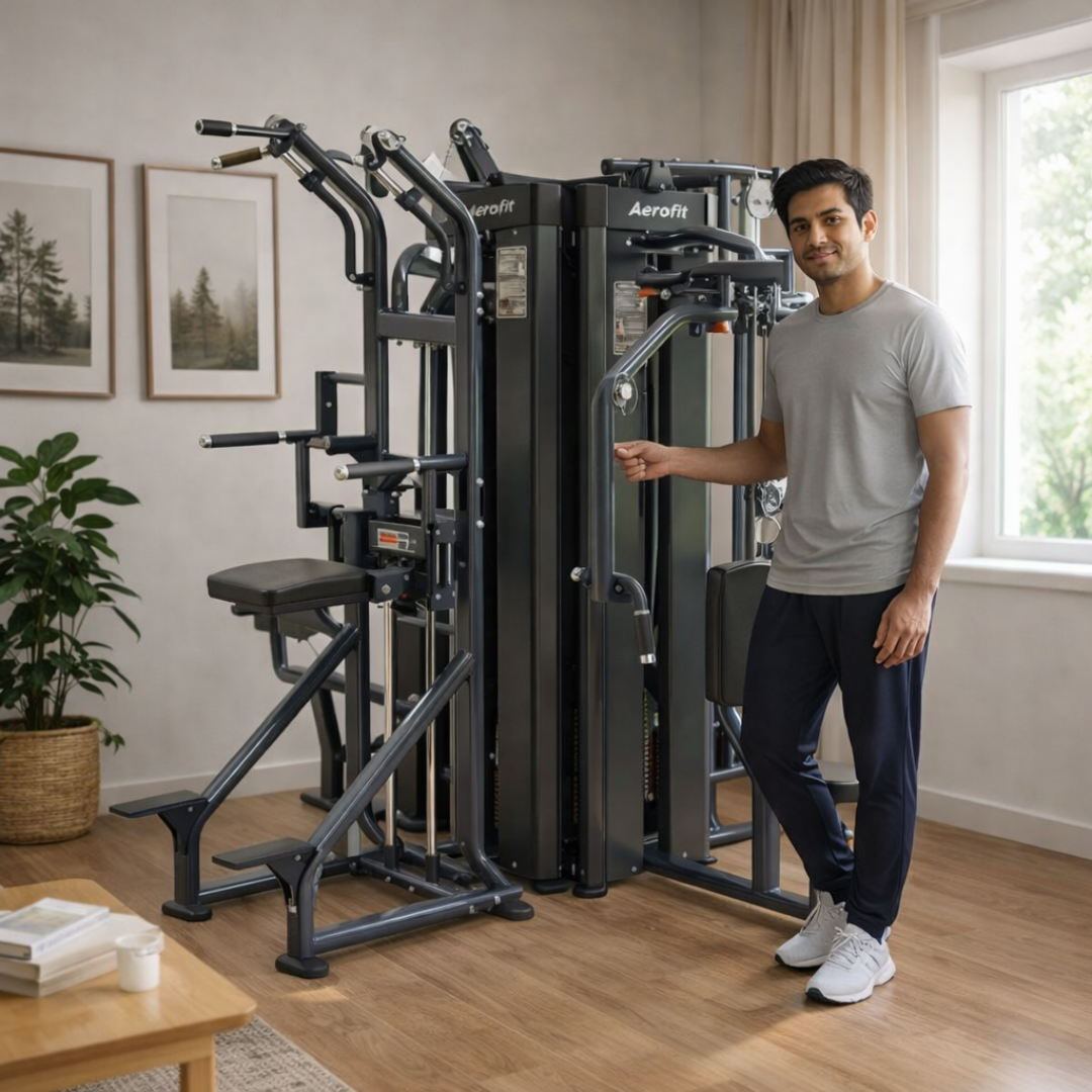 AF-9934 4-Station Trainer with Weight Stack - Image 3