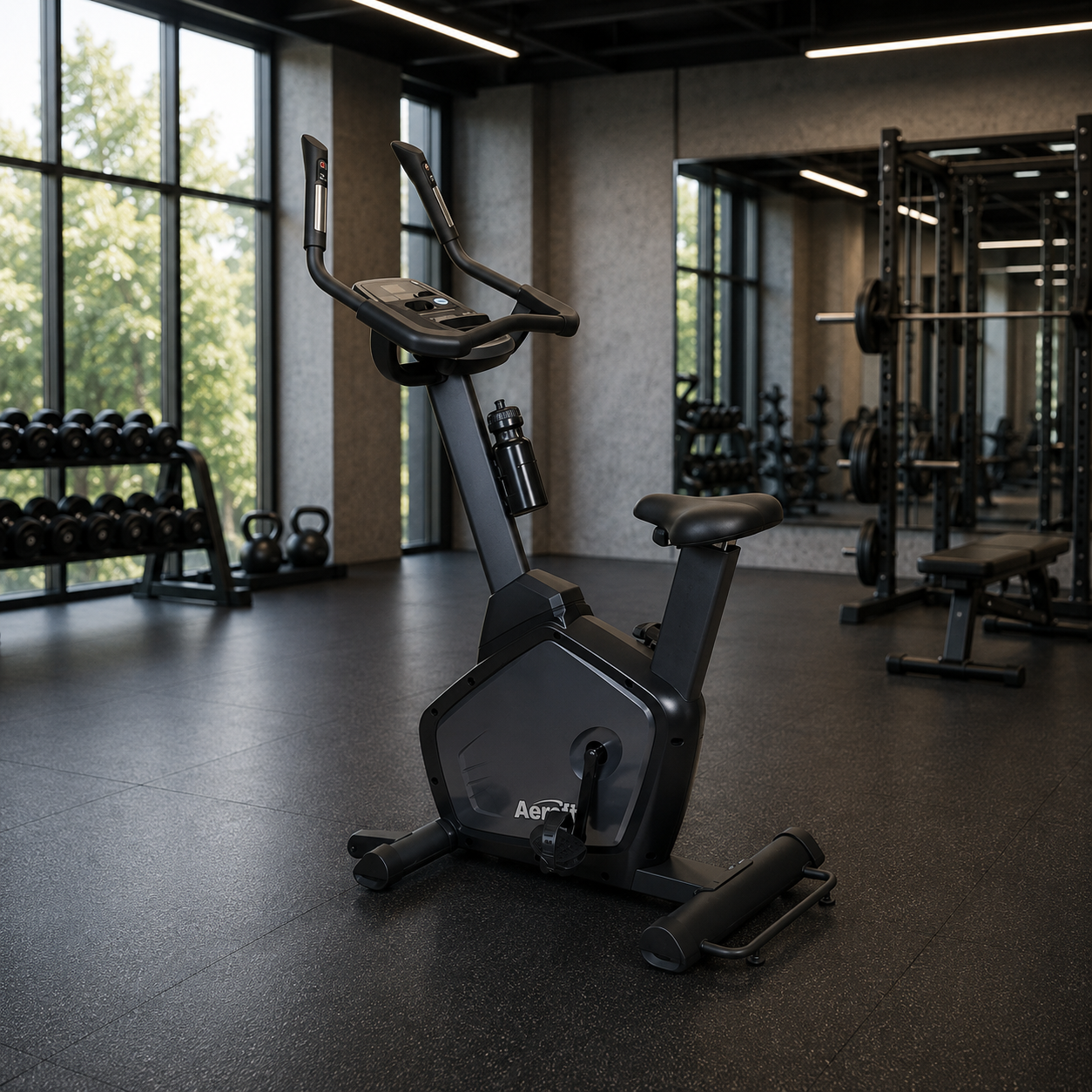 AF-177U Gym Upright Bike - Image 3