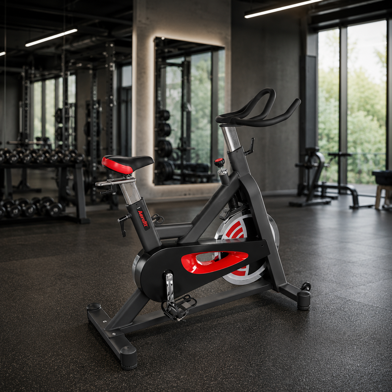 AF-7045 Premium Studio Cycling Spin Bike - Image 3