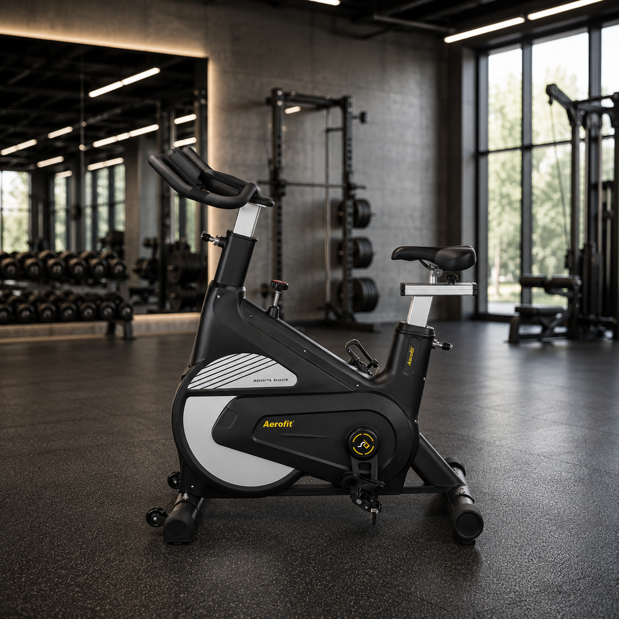 AF-7055 Flagship Studio Spin Bike - Image 2