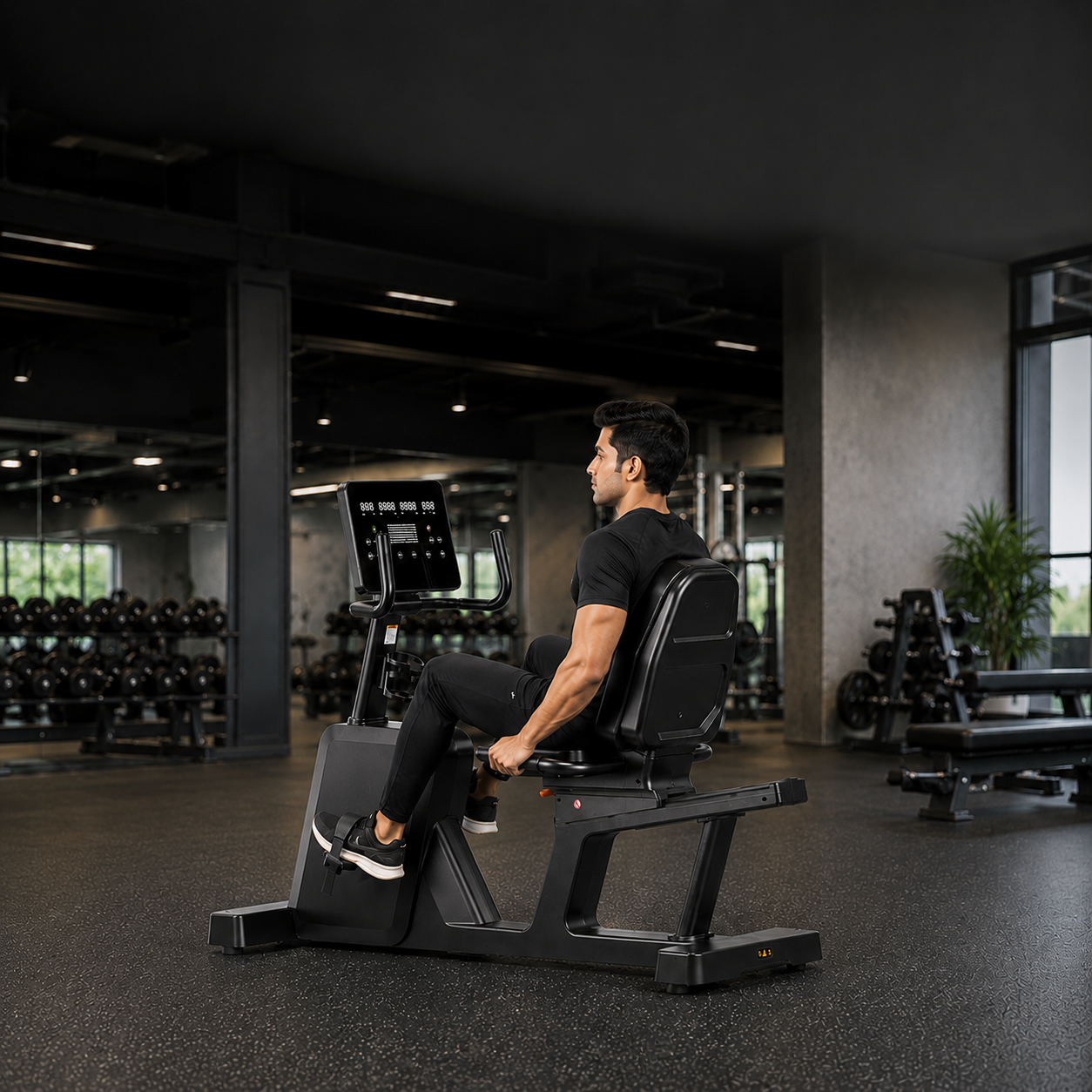 AF-167R Heavy-Duty Commercial Recumbent Bike - Image 2