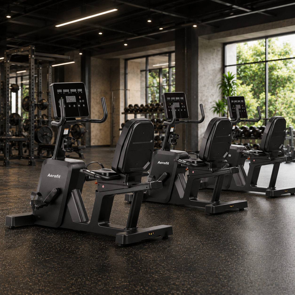 AF-167R Heavy-Duty Commercial Recumbent Bike - Image 4