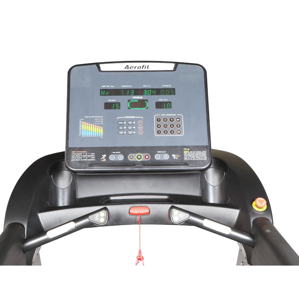AF-134 Motorized Treadmill with 5 Workout Programs - Image 2