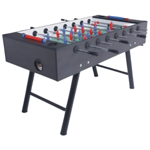 Foosball Supremo ? Black I Heavy Duty I Lightweight and Sturdy Rods I Premium Steel Legs