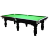 Mini Snooker Table ? I Mahogany Tone I Indian Marble Slate I Rubber Cushion I Fits in Any Game Room, Club, or Leisure Area