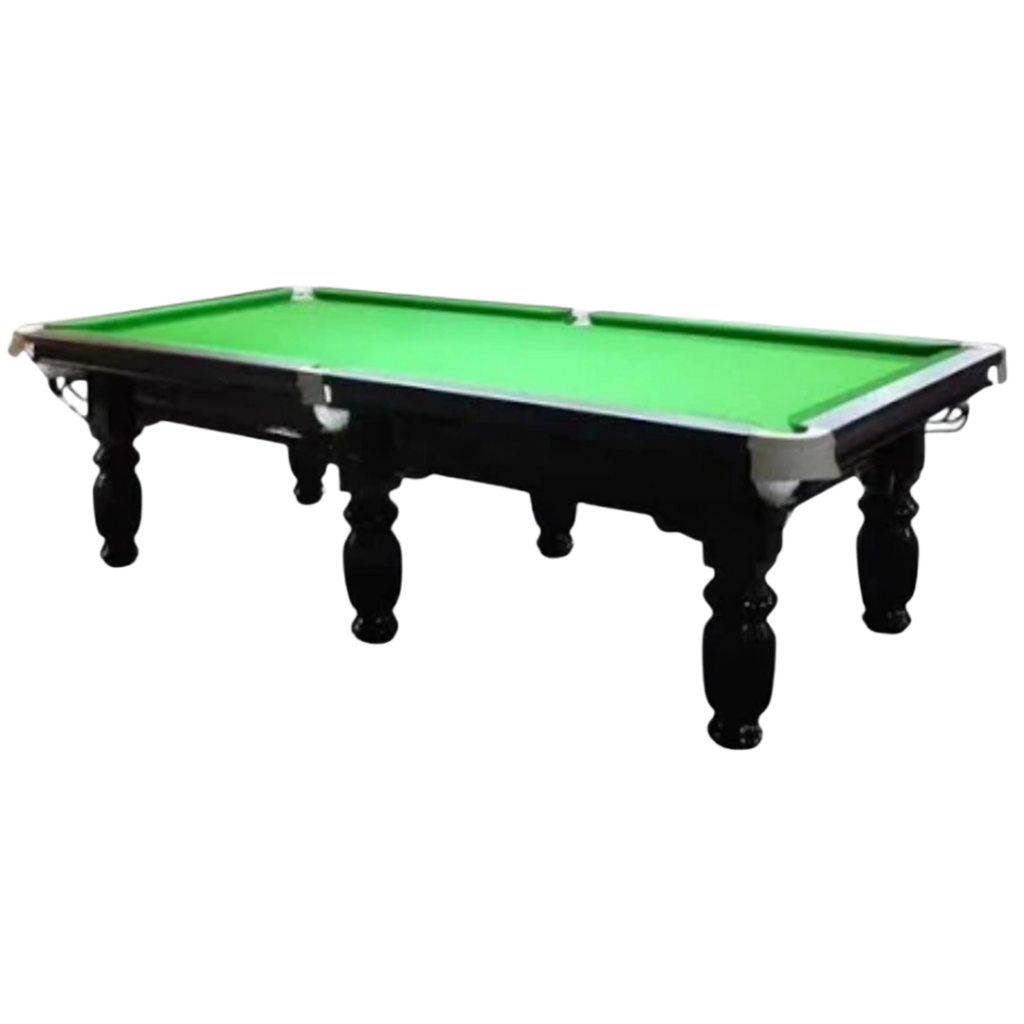 Mini Snooker Table ? I Mahogany Tone I Indian Marble Slate I Rubber Cushion I Fits in Any Game Room, Club, or Leisure Area