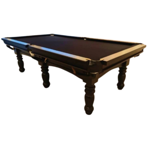 Platinum Pool Table I Laminated Cushions I Jet Black Finish I Tournament-Quality Balls I Modern & Premium Look