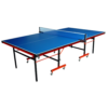 Euro Table I Sleek Design I Sleek Design I Sturdy Build I Two Locking Wheels for Easy Mobility