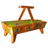 Air Hockey SDX I Multi-Colour Frame I Digital Scoring I Single-Motor Setup I Heavy-Duty Blower