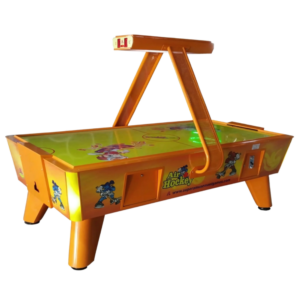 Air Hockey SDX I Multi-Colour Frame I Digital Scoring I Single-Motor Setup I Heavy-Duty Blower