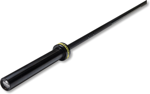 Smoky Black Barbell A2 Series I Precision Knurling Pattern I Built to Withstand Intense Workouts I Slip-Resistant Grip
